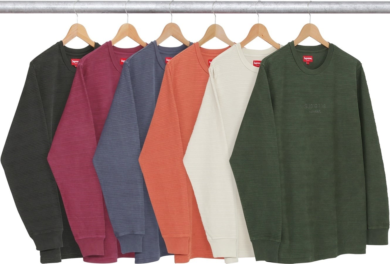 Raised Stripes L/S Top